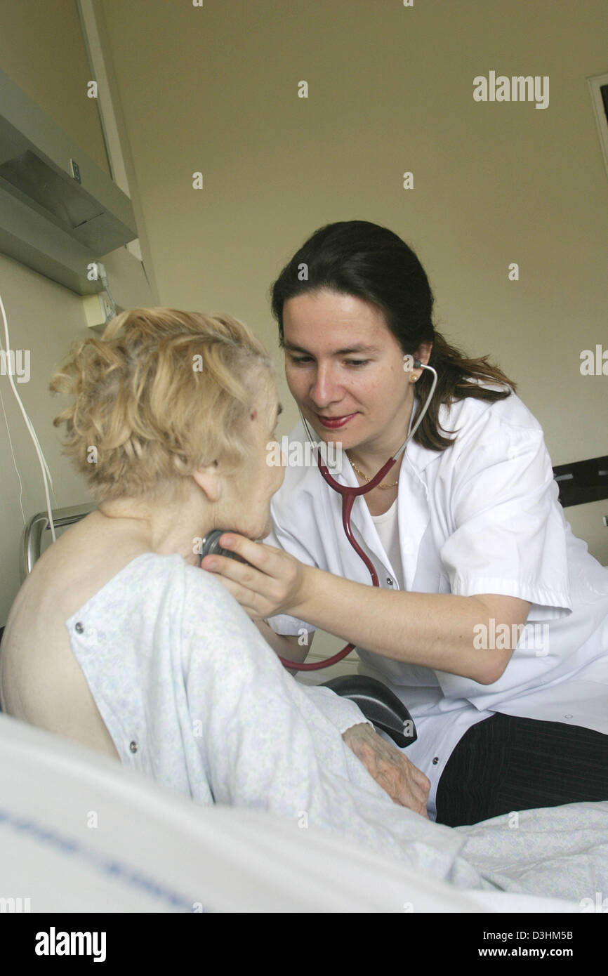 CAROTIDIAN PULS Stockfoto