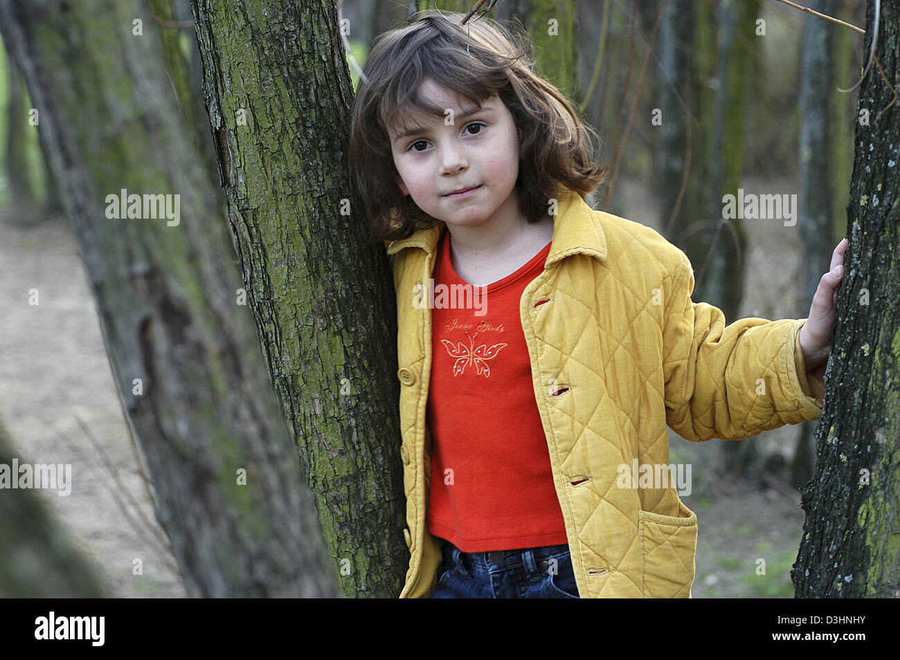 PORTRÄT EINES KINDES, 5/12 Stockfoto