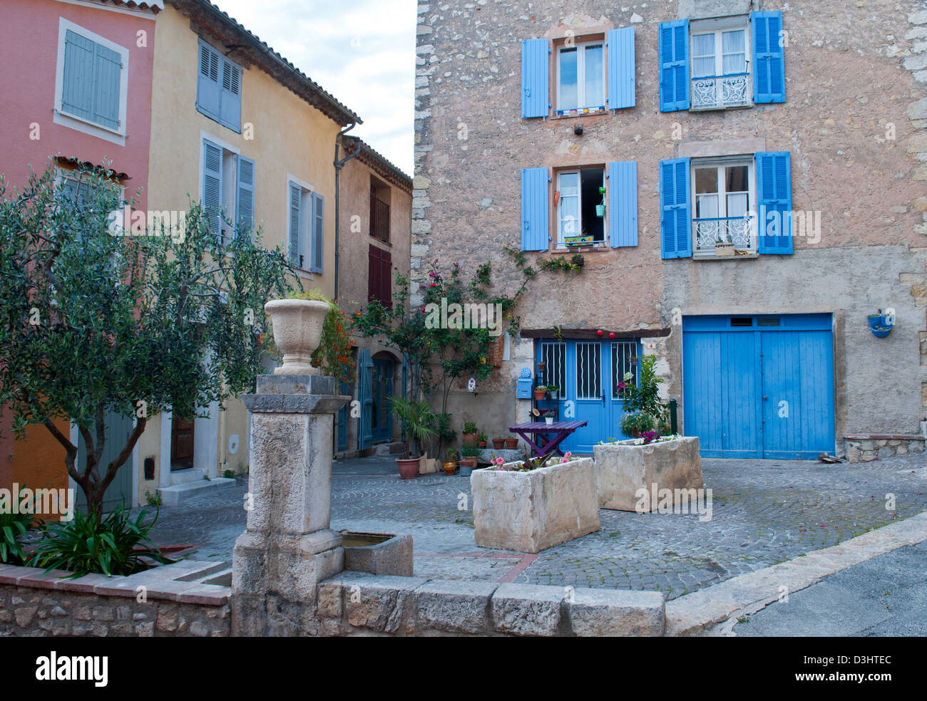 Montauroux Französisch Dorf Var Provence Frankreich Stockfoto