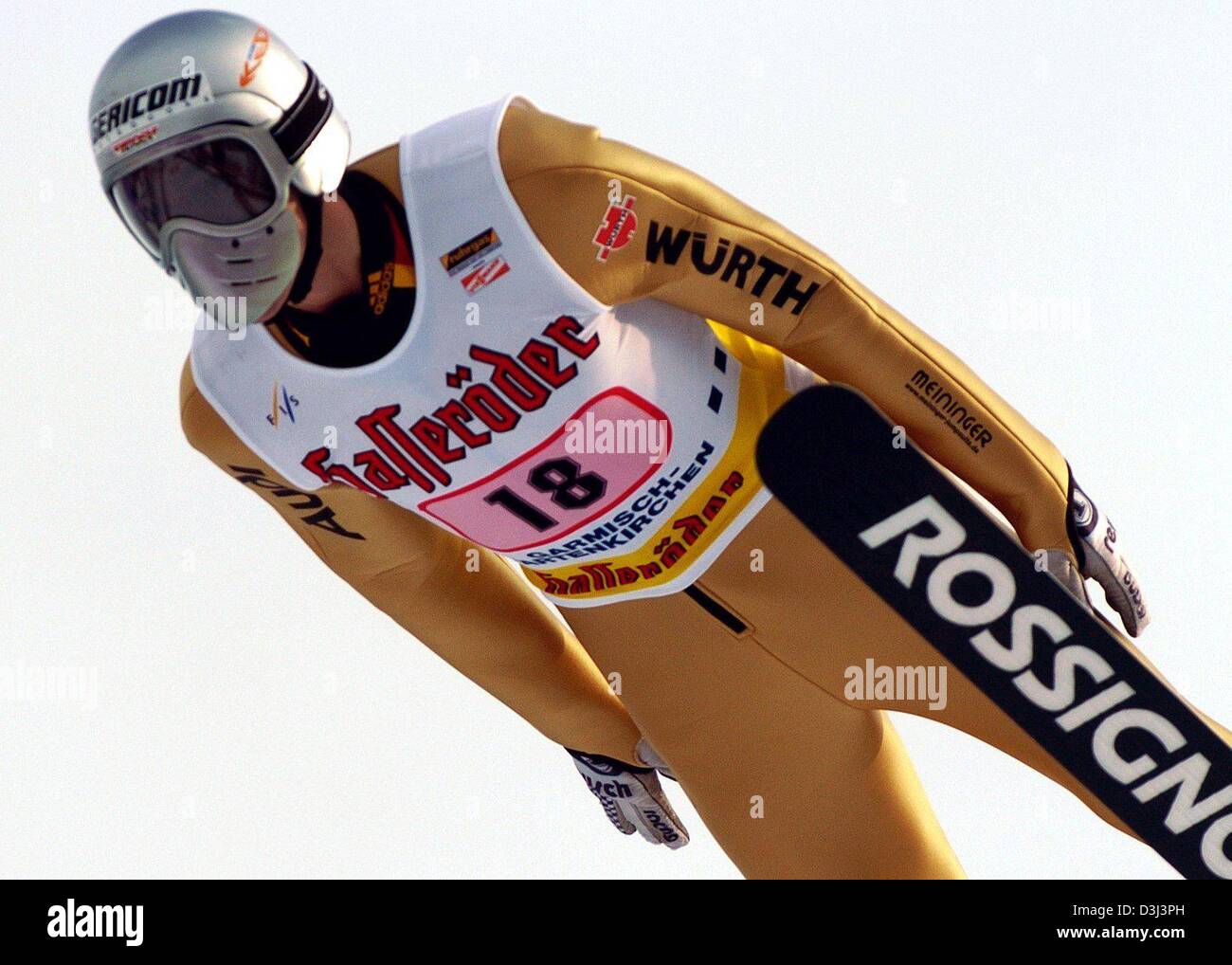 Sport spo ski_jumping goggles helme skis airborne fliegen deutschland