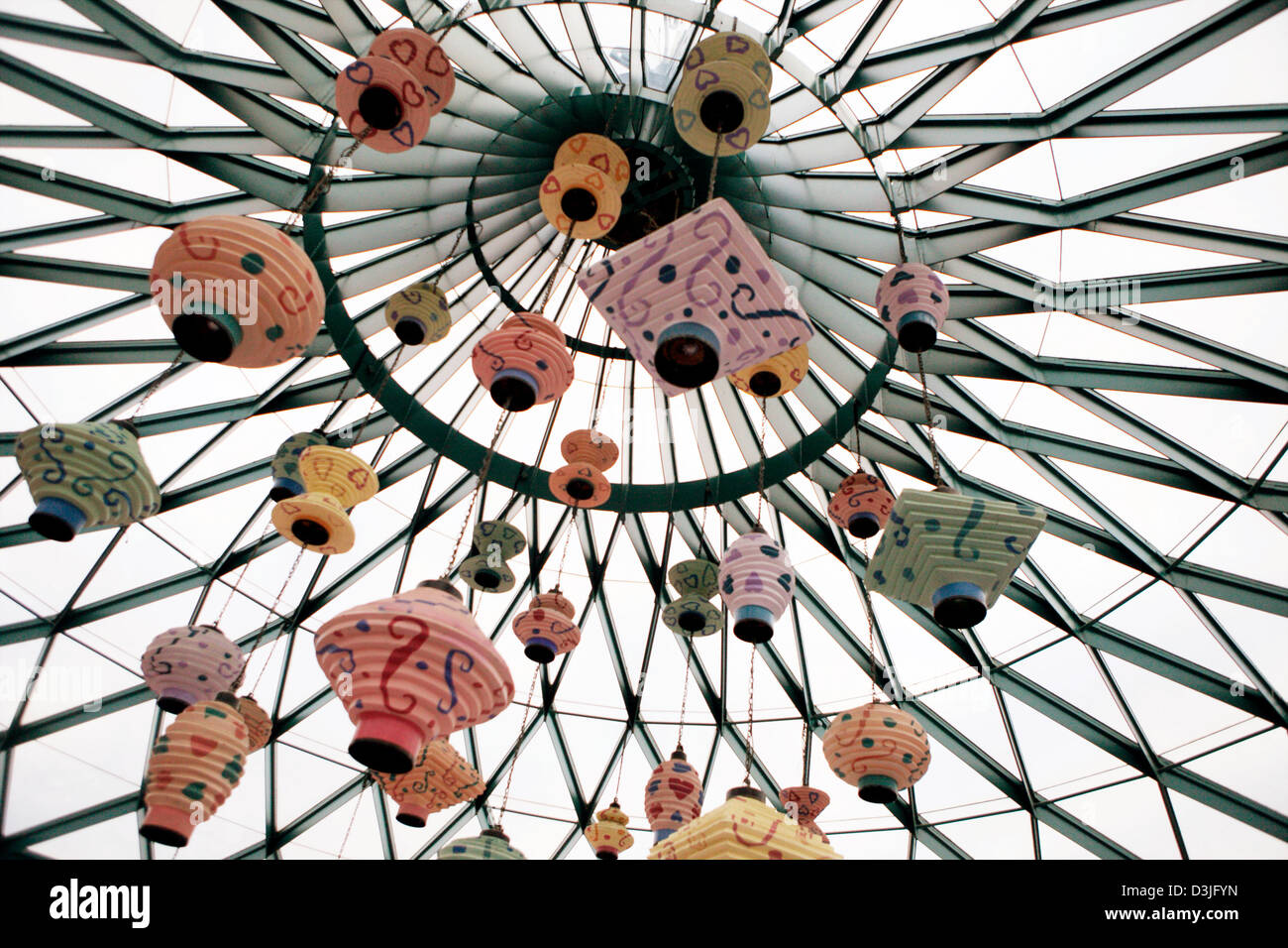 Disneyland Paris - Fahrten, Zeichen, Unterhaltung, Theme Park Stockfoto