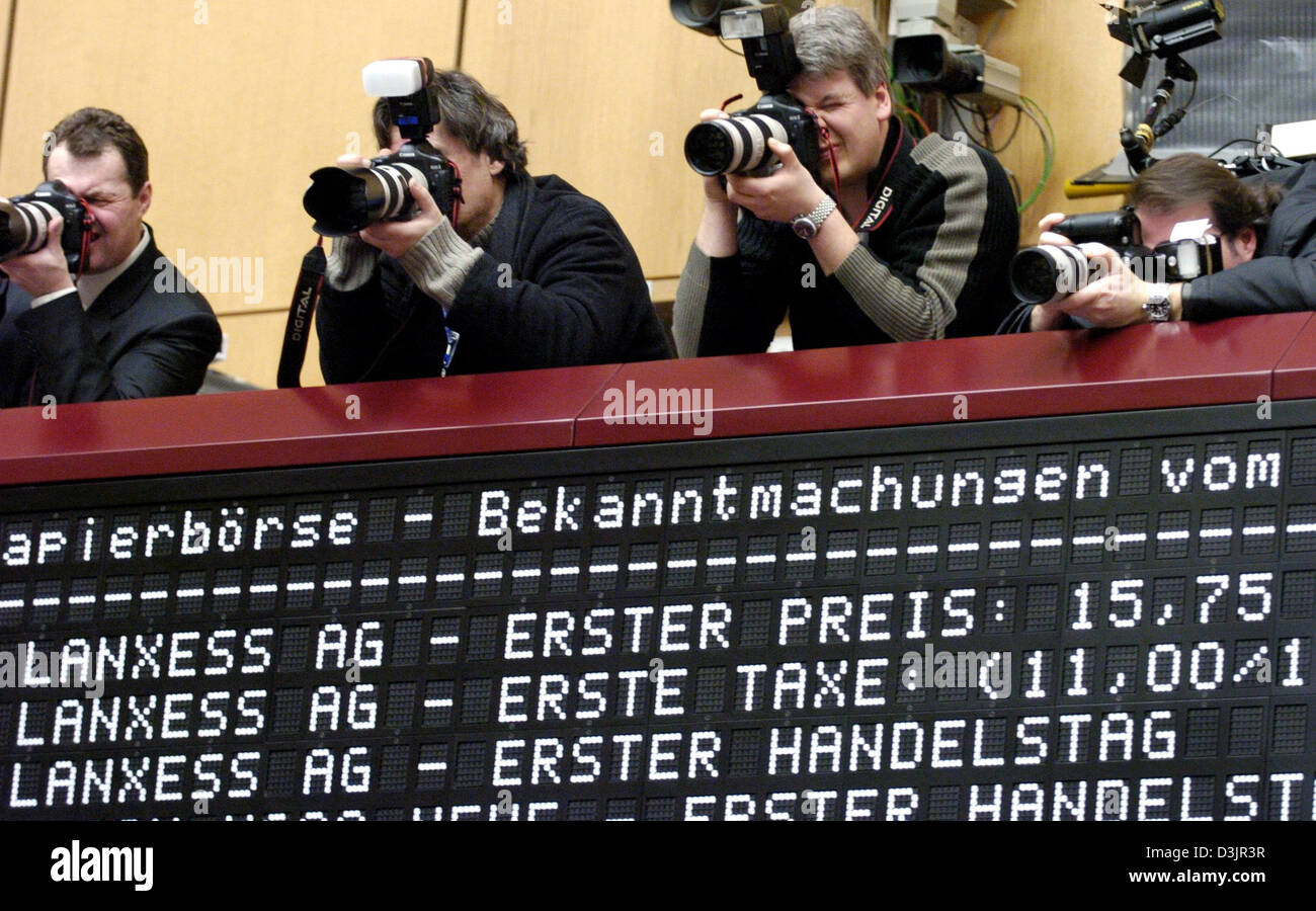 Lanxess chemische Stockfotos und -bilder Kaufen - Alamy