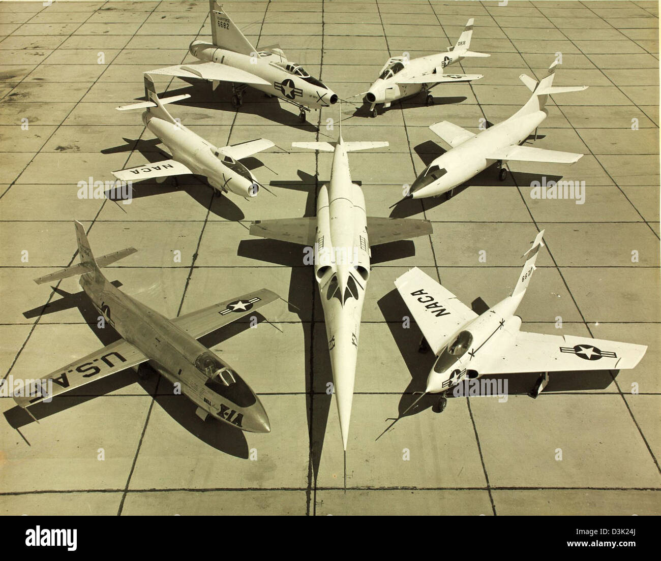 Air Force Test Center Stockfoto