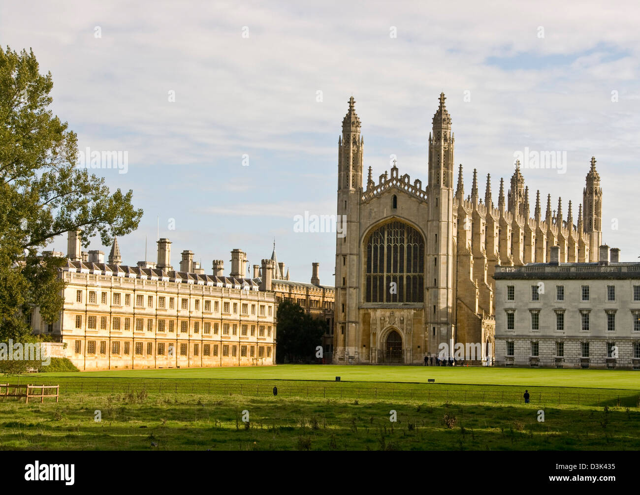 Grad 1 aufgeführten King's College und Kapelle Cambridge Cambridgeshire England Europa Stockfoto