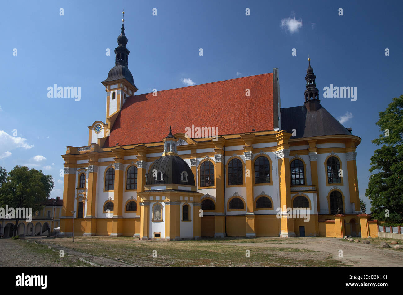 Neuzelle, Deutschland, Abtei St. Marienkirche von Neuzelle
