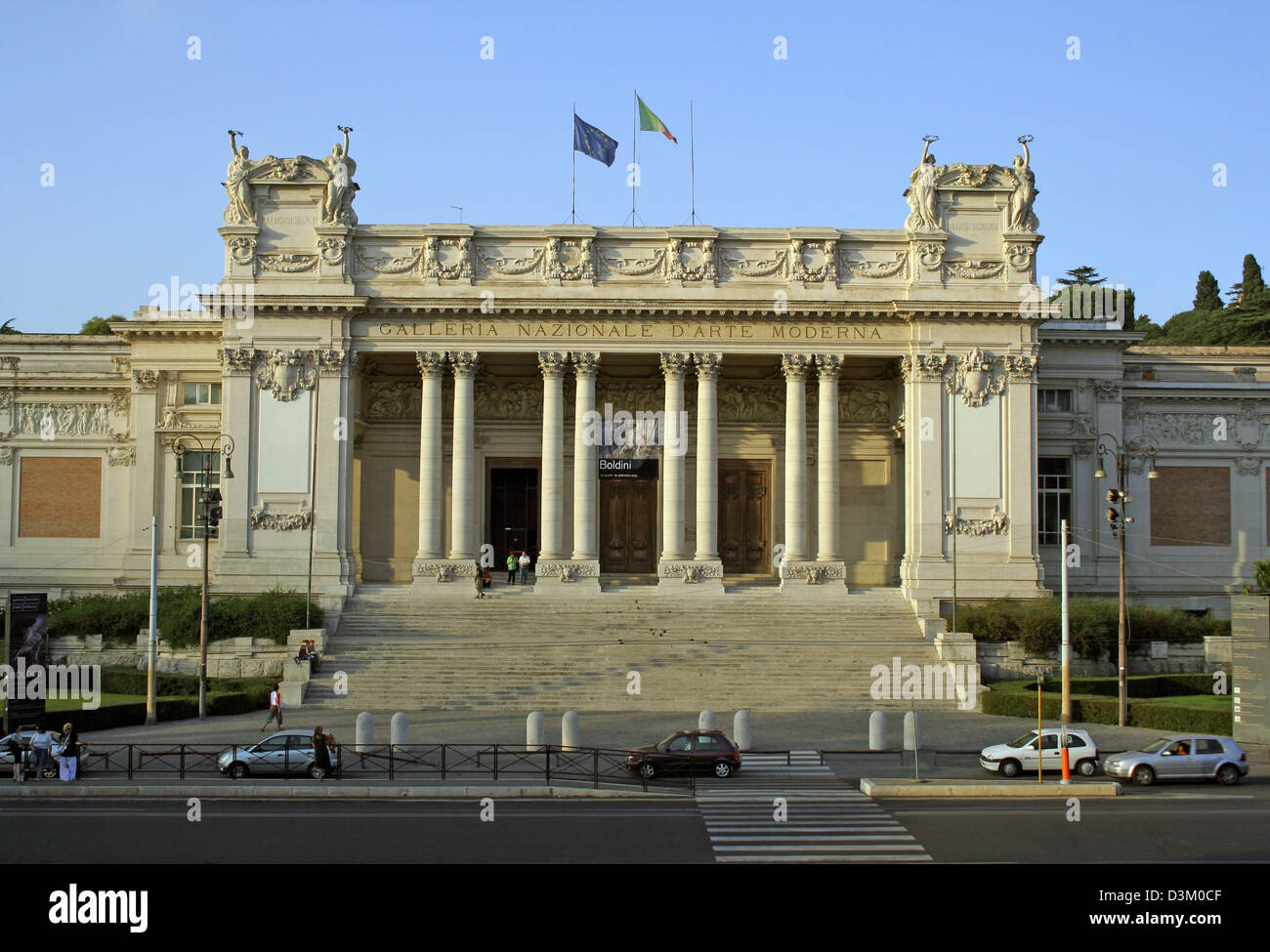 (Dpa) - das Bild zeigt die Galleria Nazionale d ' Arte Moderna (National Gallery of Modern Art) in Rom, Italien, 13. August 2005. Foto: Lars Halbauer Stockfoto