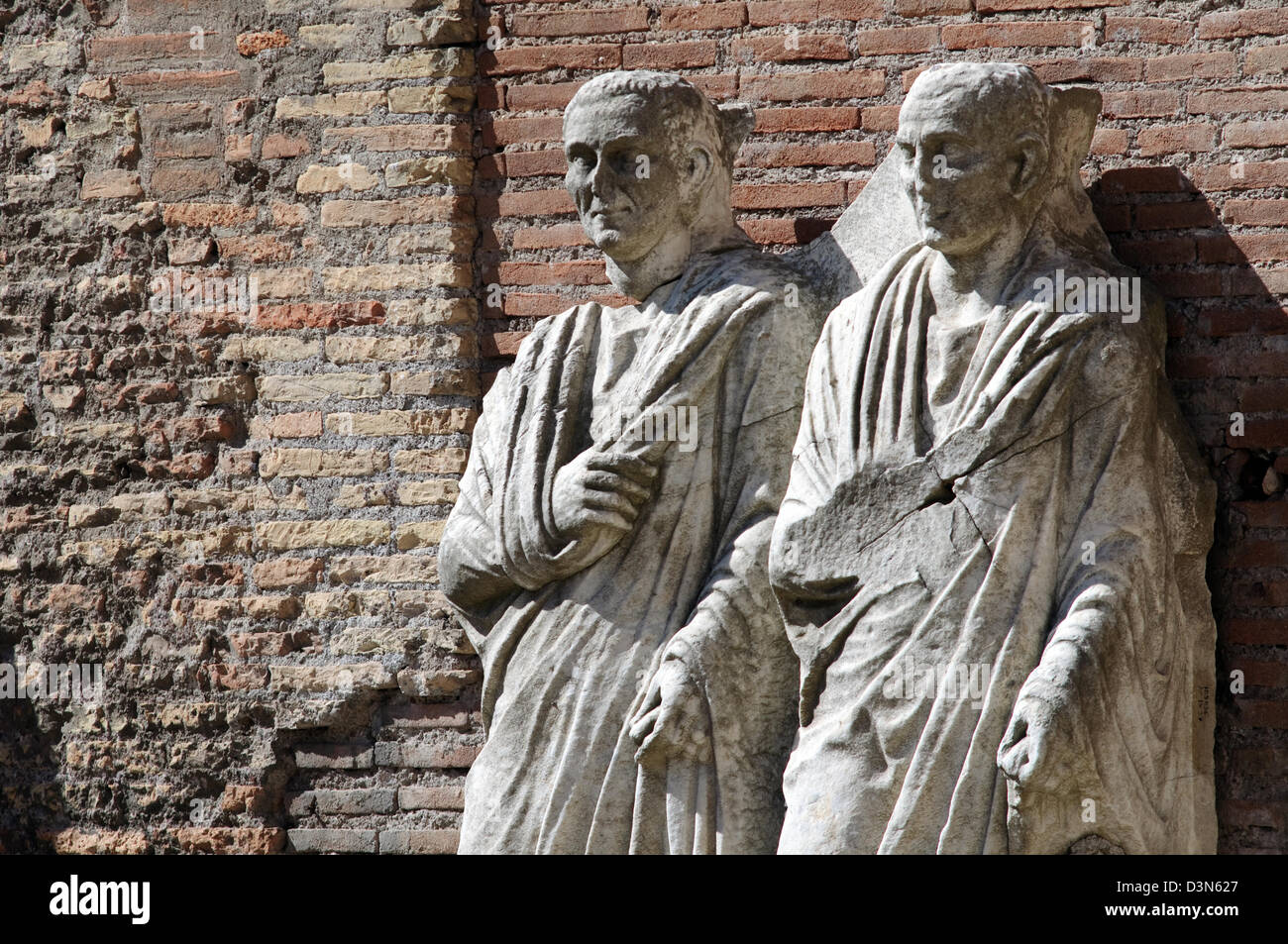 Italien, Latium, Rom, Terme di Diocleziano, Bäder von Diocletian Museum, Stein Skulptur Stockfoto