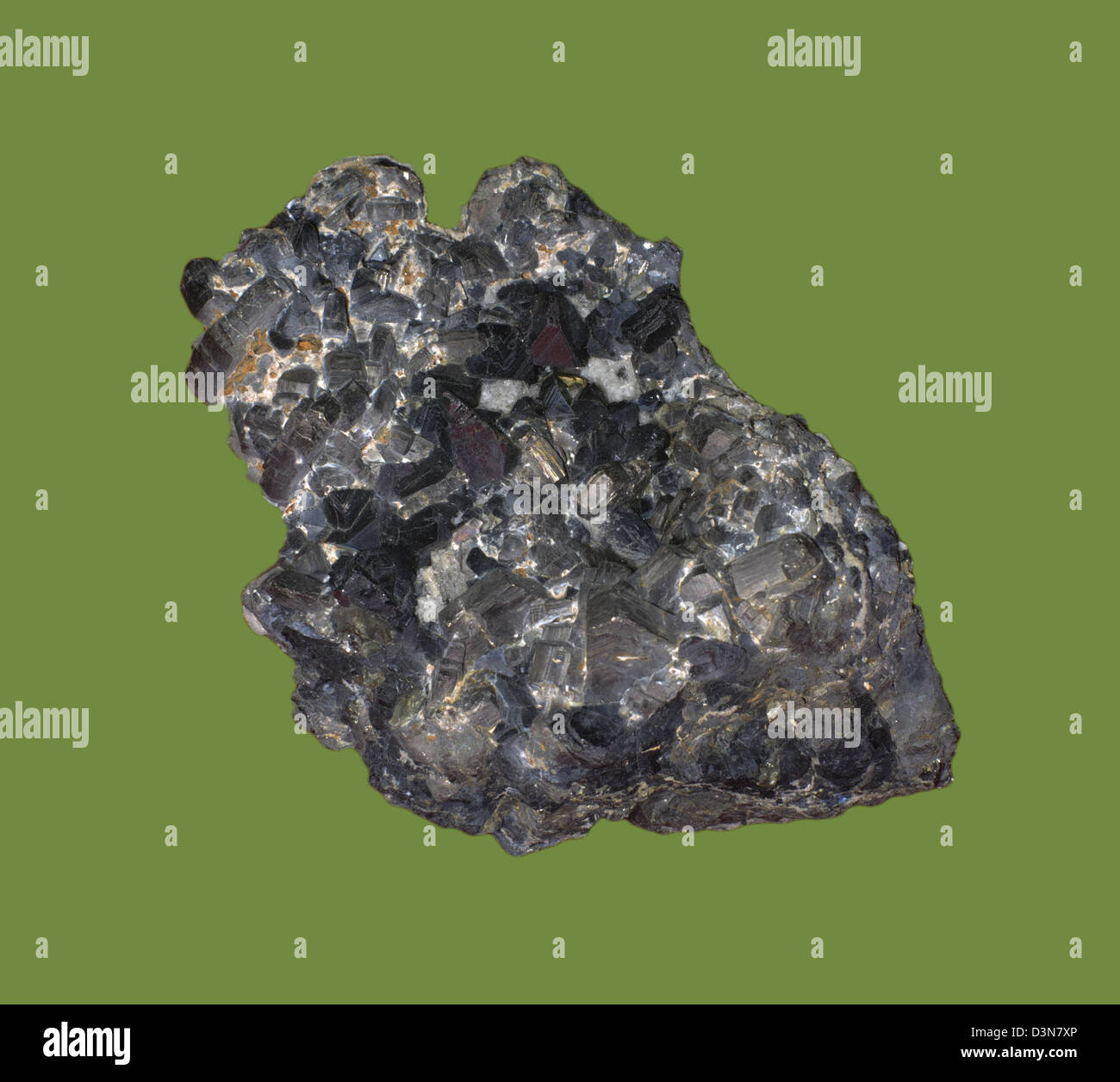 Pyrrhotite Eisen Sulfid Blende mineral Stockfoto