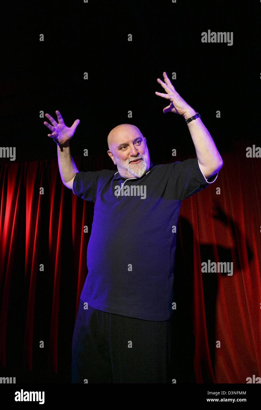 Alexei Sayle im Soho Theatre, London W1 im Jahr 2013 Stockfoto Alexei Sayle im Soho Theatre, London W1 im Jahr 2013 Stockfoto
