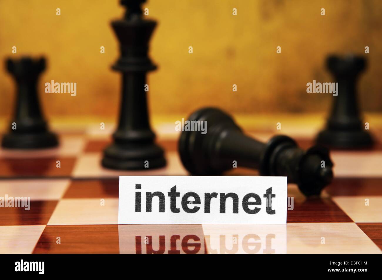 Internet-text Stockfoto