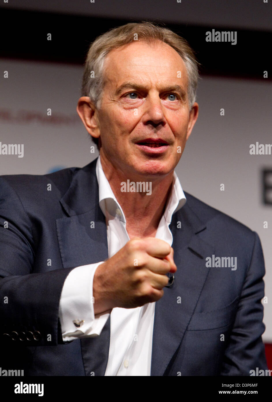 Der ehemalige Premierminister Tony Blair Stockfoto