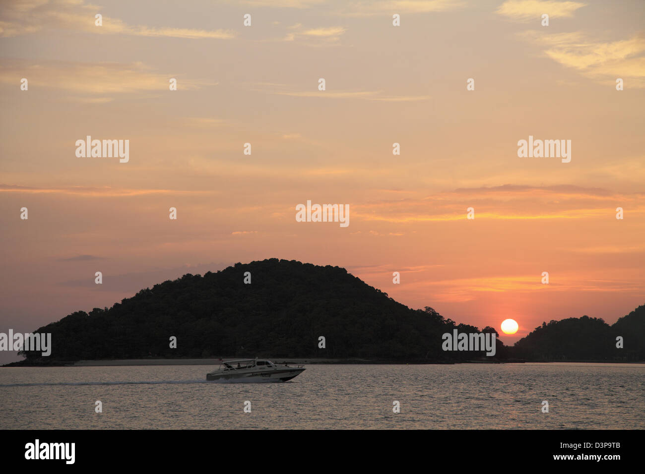 Kedah, Malaysia Langkawi Insel, Cenang Beach, Stockfoto