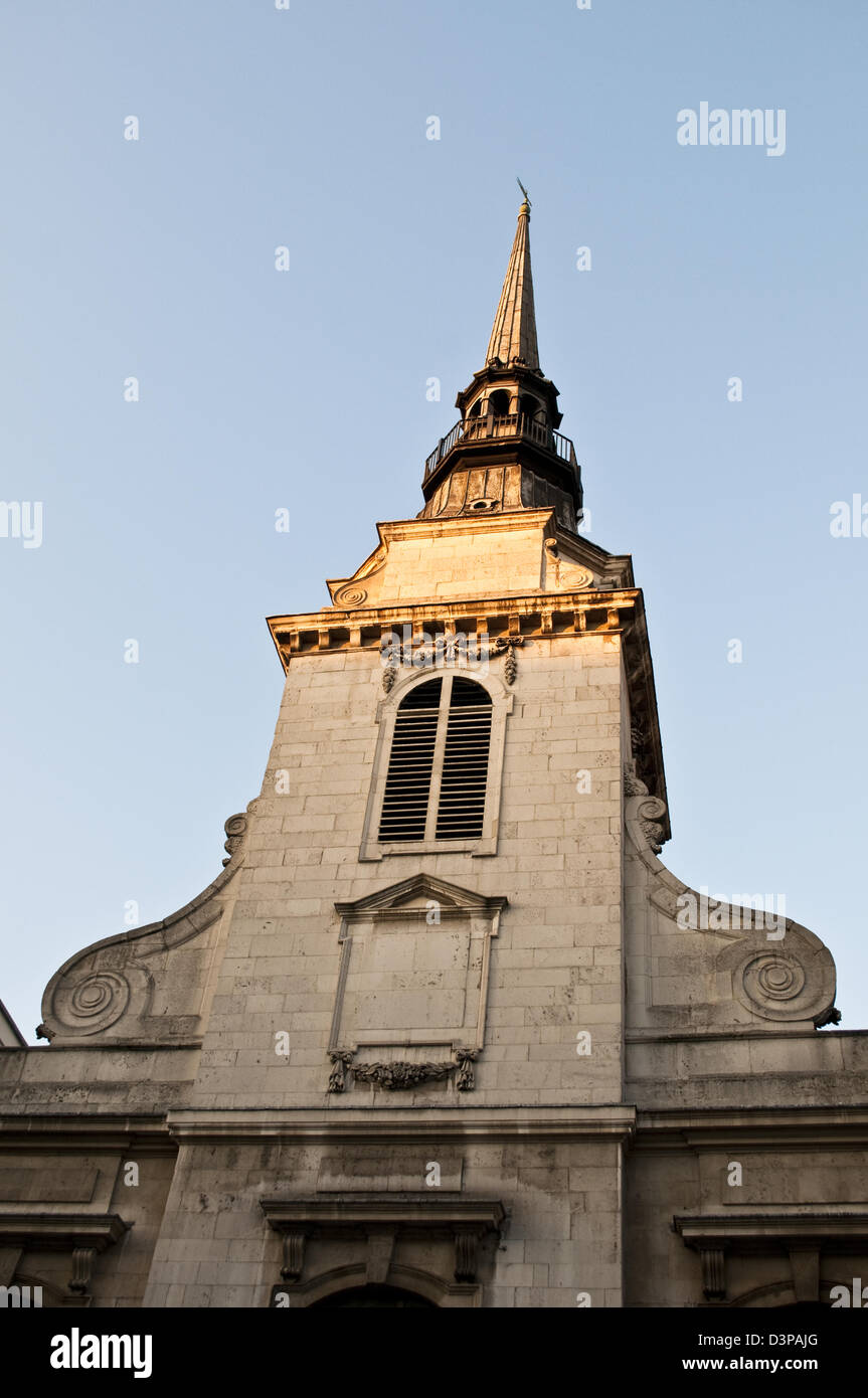 Die Gilde-Kirche von St. Martin auf EG4, Ludgate Hill, London, UK Stockfoto