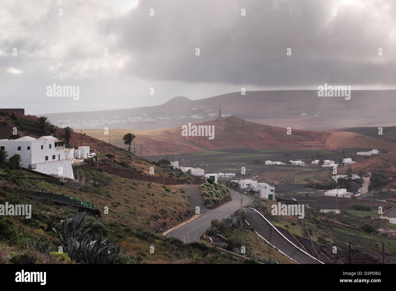 Teguise in Lanzarote, Kanarische Inseln, Spanien Stockfoto