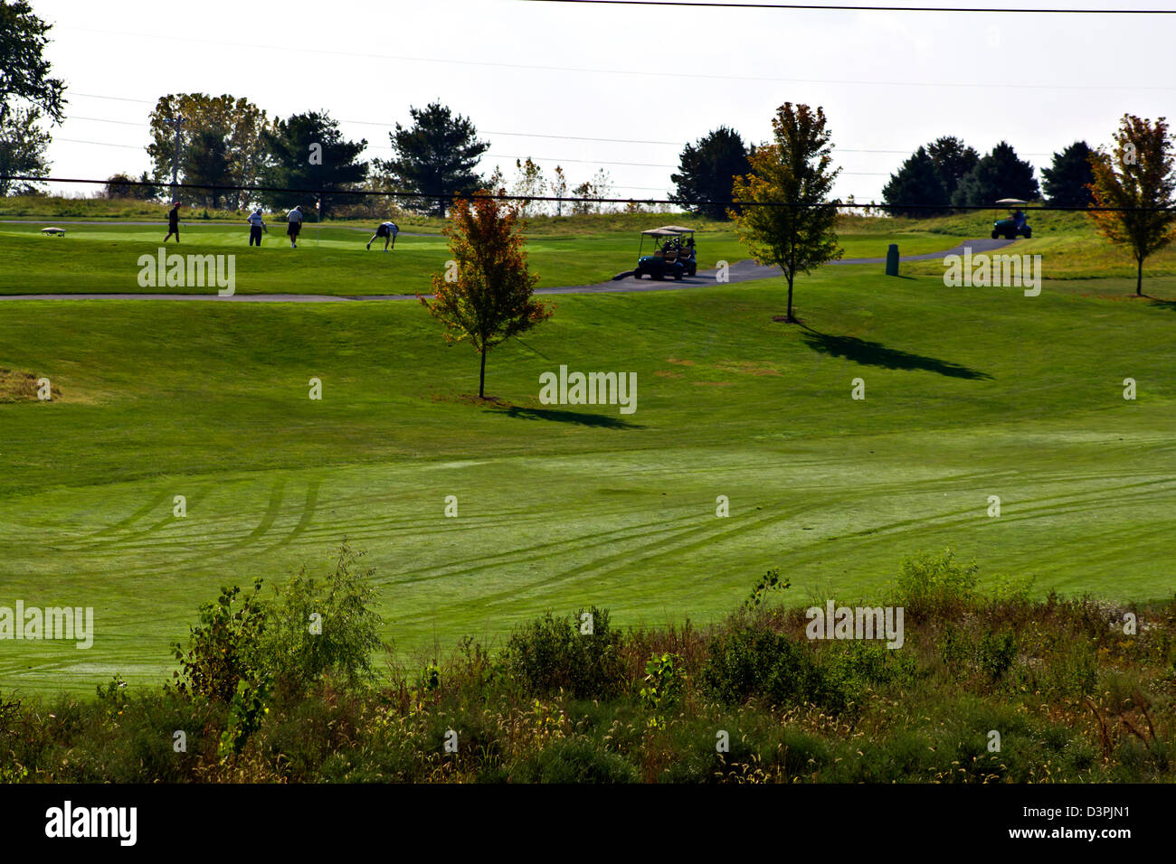 Öffentliche City Golf course Stockfoto