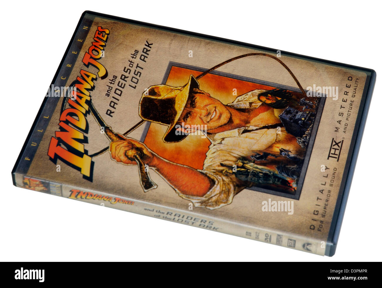 Indiana Jones und der Heber des verlorenen Schatzes film DVD Stockfoto