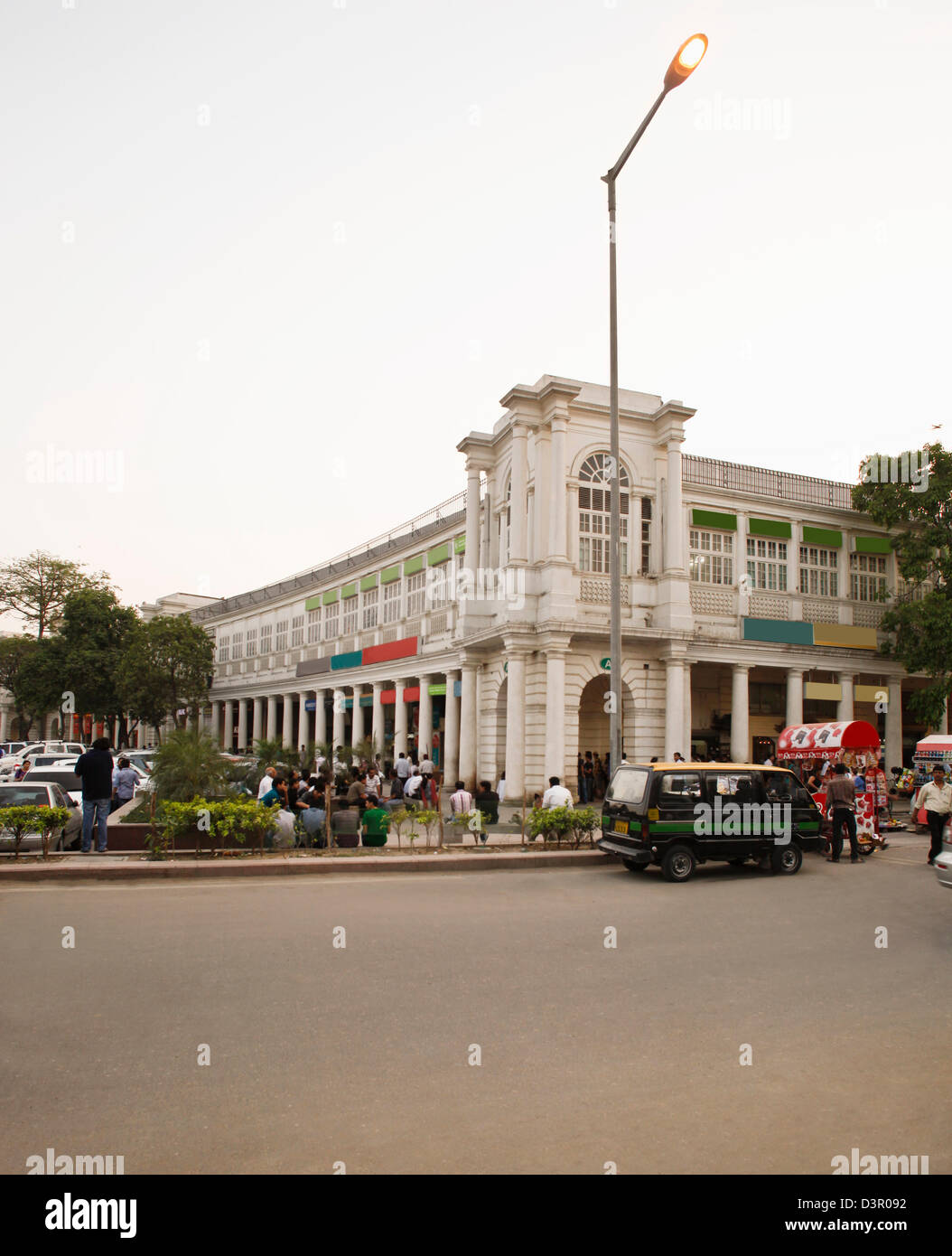 Markt, Connaught Place, Neu Delhi, Delhi, Indien Stockfoto