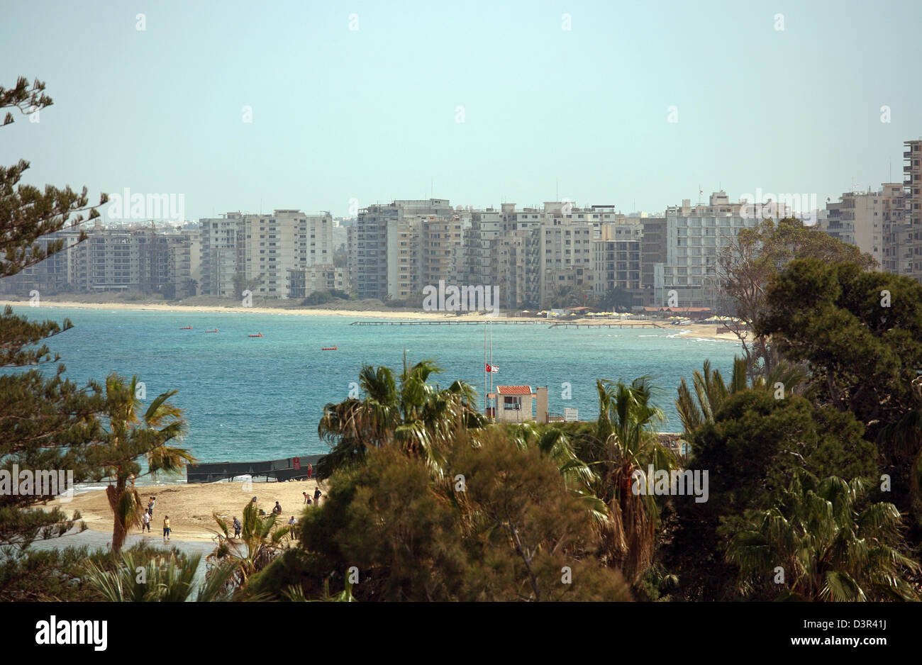 Famagusta Turkischen Republik Nordzypern Die Varosha Bezirk Hemalige Hotel Stockfotografie Alamy