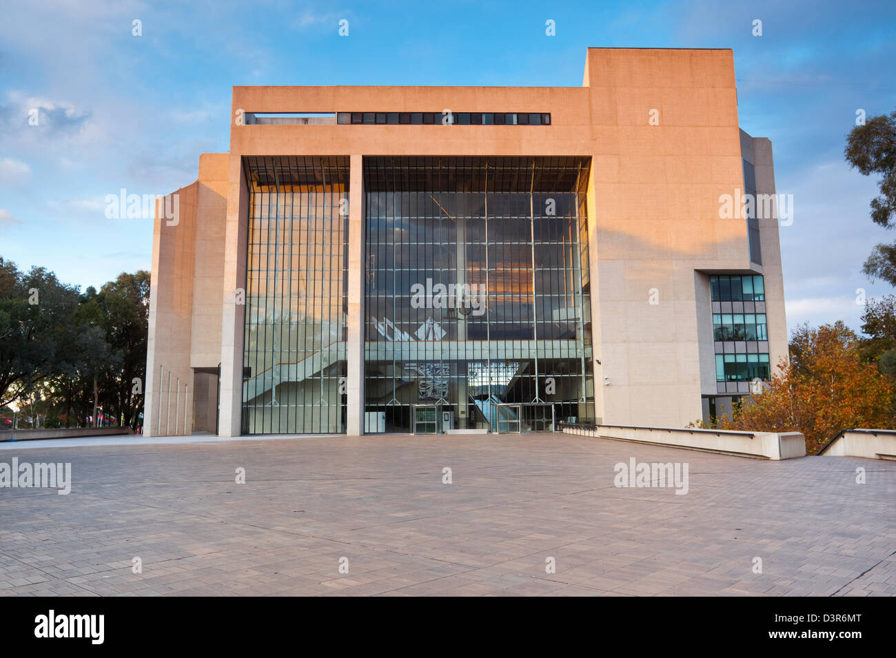 High Court of Australia Gebäude. Canberra, Australian Capital Territory (ACT), Australien Stockfoto