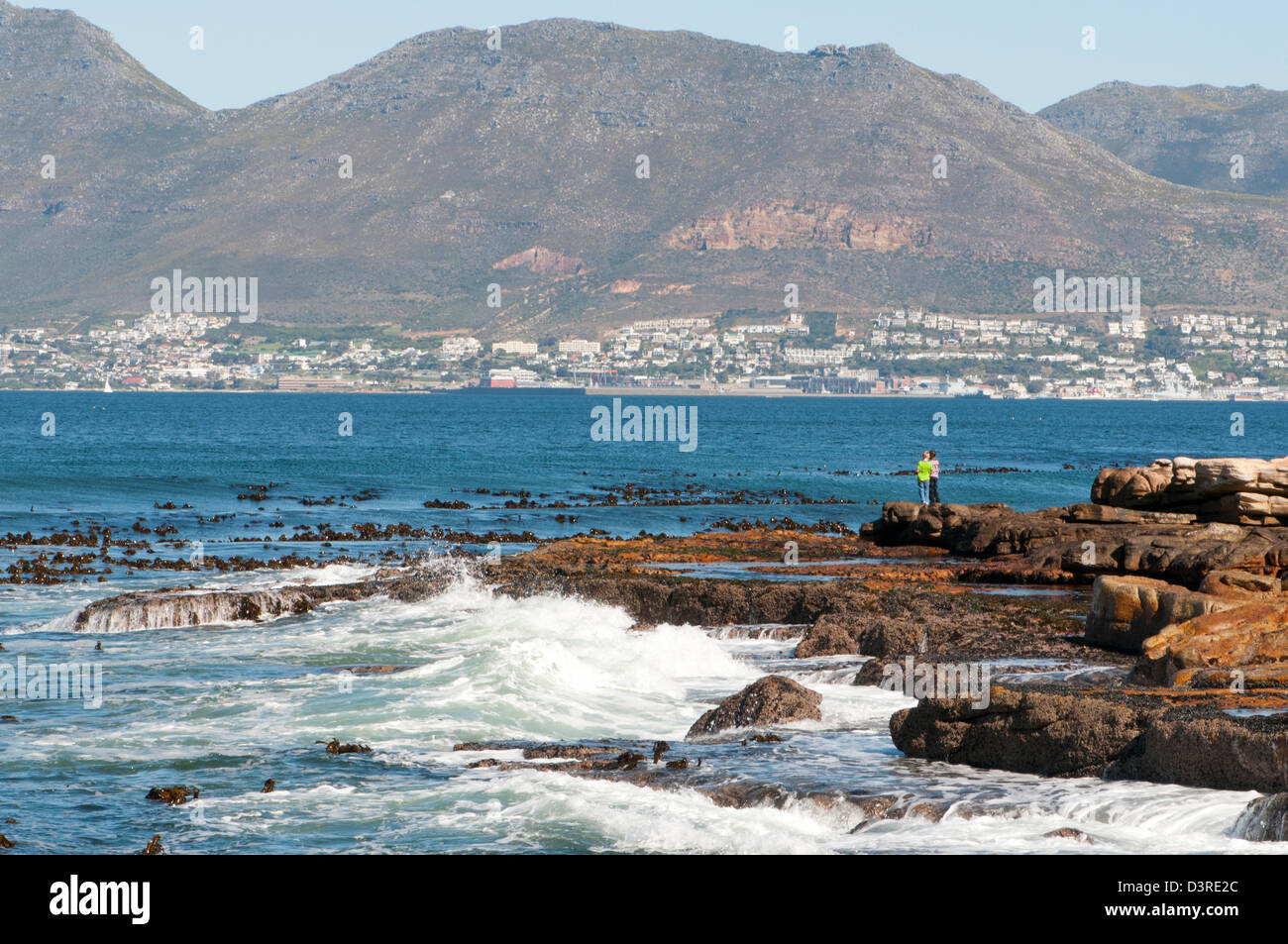 Starrt in Kalk Bay, Südafrika Stockfoto