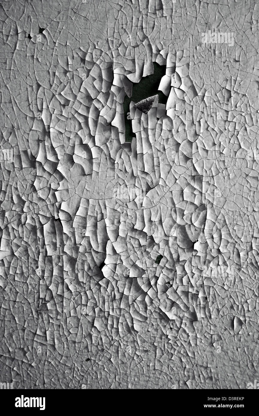 Weiße geknackt abstrakt Grunge Texturen Stockfoto