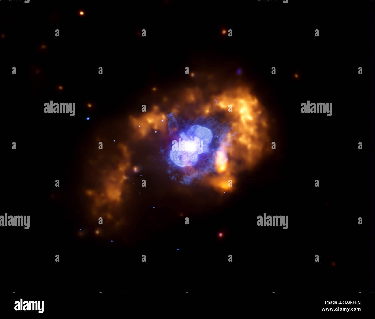 Eta Carinae: Neue Ansicht von verurteilt Sterne (ein Stern zwischen 100 und 150 massereicher als die Sonne, etwa 7.500 Lichtjahre von der Erde.) Stockfoto Eta Carinae: Neue Ansicht von verurteilt Sterne (ein Stern zwischen 100 und 150 massereicher als die Sonne, etwa 7.500 Lichtjahre von der Erde.) Stockfoto