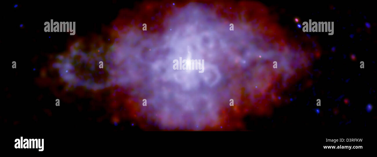 3-58: ein Supernova-Überrest 10.000 Lichtjahre von der Erde. Stockfoto 3-58: ein Supernova-Überrest 10.000 Lichtjahre von der Erde. Stockfoto