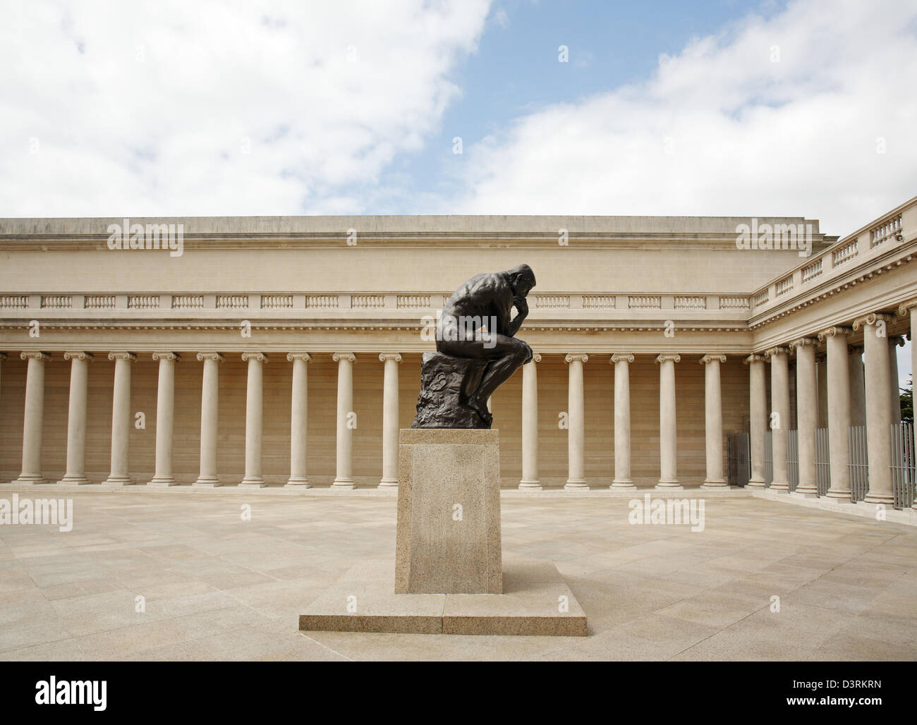 Der Denker von Auguste Rodin, der Ehrenlegion, Fine Arts Museums of San Francisco, Kalifornien, USA Stockfoto