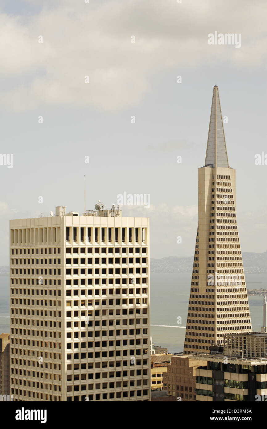 Die Transamerica Pyramid, San Francisco, Kalifornien, USA Stockfoto