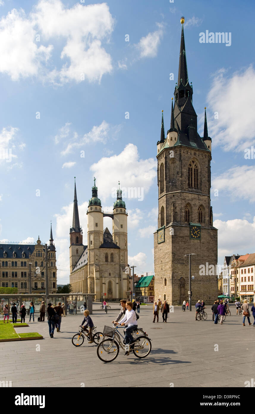 Roter turm halle saale Fotos und Bildmaterial in hoher Auflösung Alamy