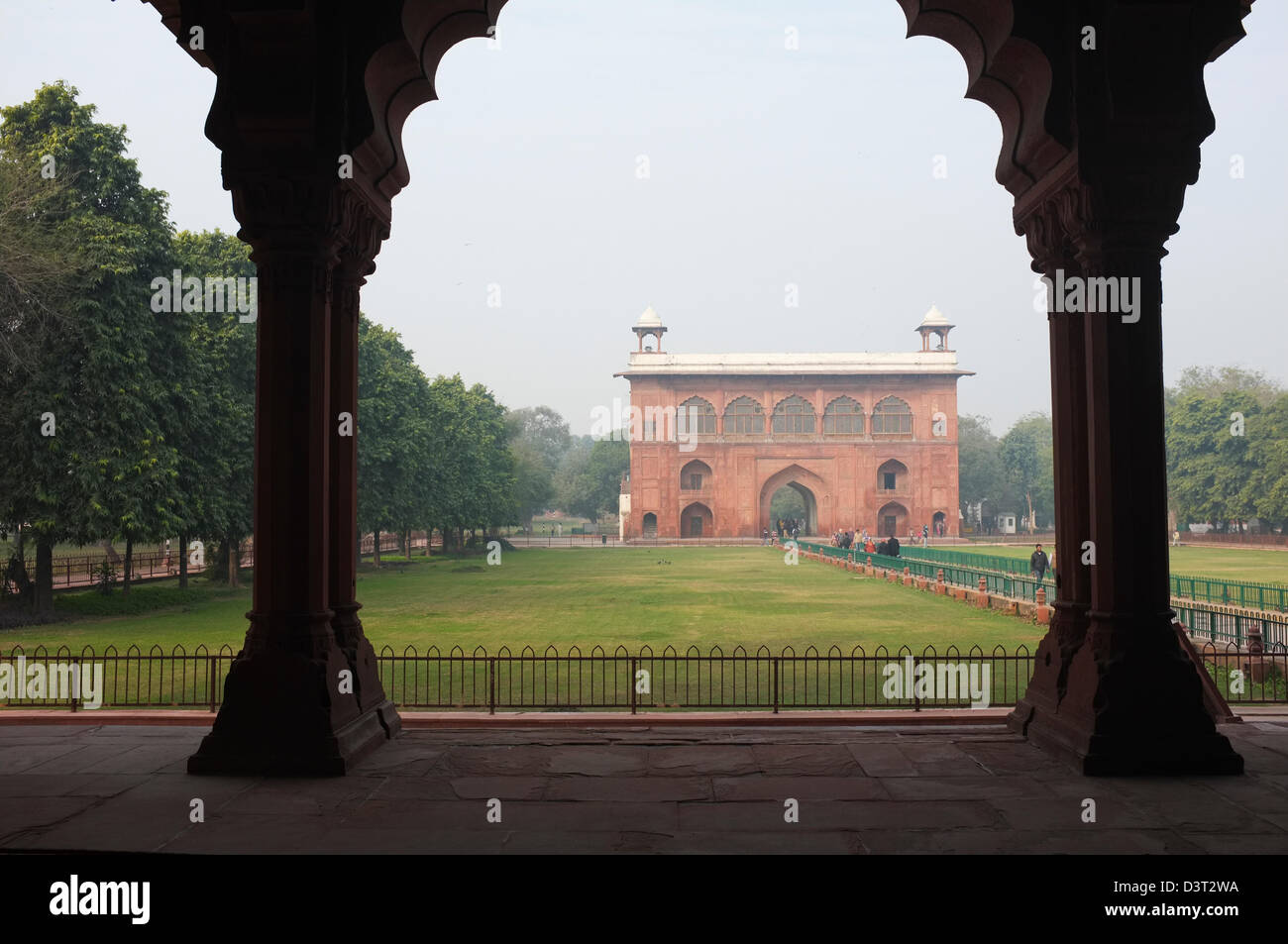 Das Rote Fort Delhi Stockfoto