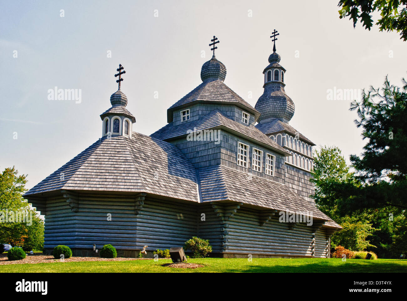 Nikolaus von Myra byzantinische katholische Kapelle, 5400 Tuscarawas Road, Biber, Pennsylvania Stockfoto