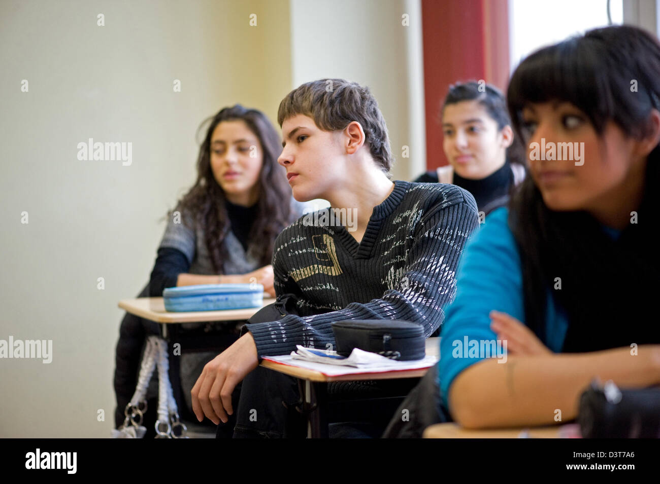 Berlin, Deutschland, für Deutsch in der 9. Klasse, Hemingway High School Stockfoto