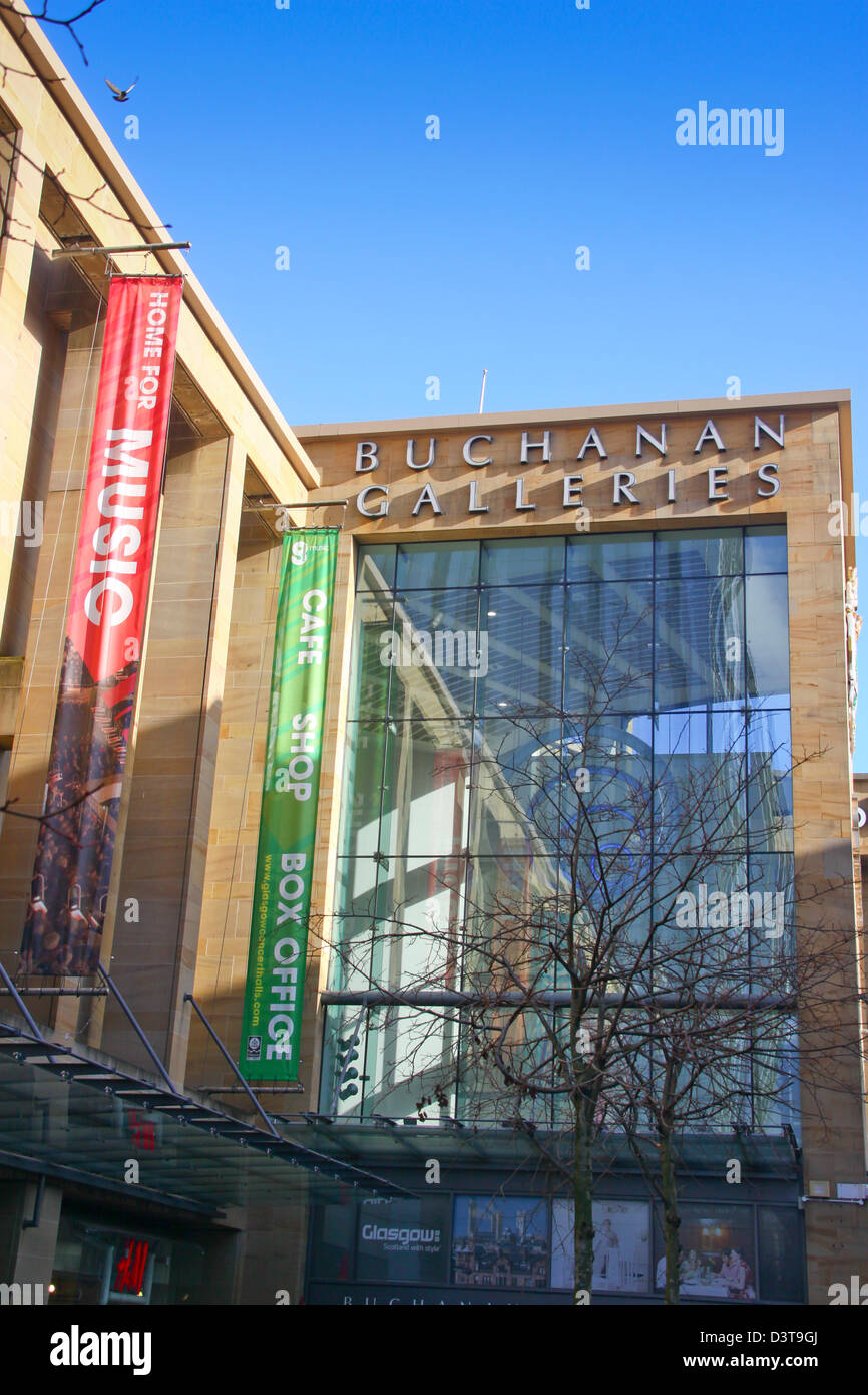 Buchanan Galleries Shopping Centre Glasgow Stockfoto