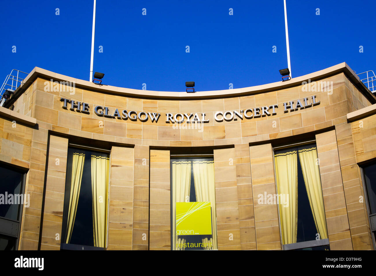 Der Glasgow Royal Concert Hall an der Spitze der Buchanan Street Stockfoto
