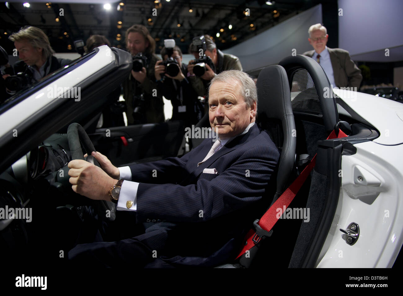 Hamburg, Deutschland, Dr. Wolfgang Porsche, Vorsitzender des Aufsichtsrats der Porsche Automobil Holding Stockfoto