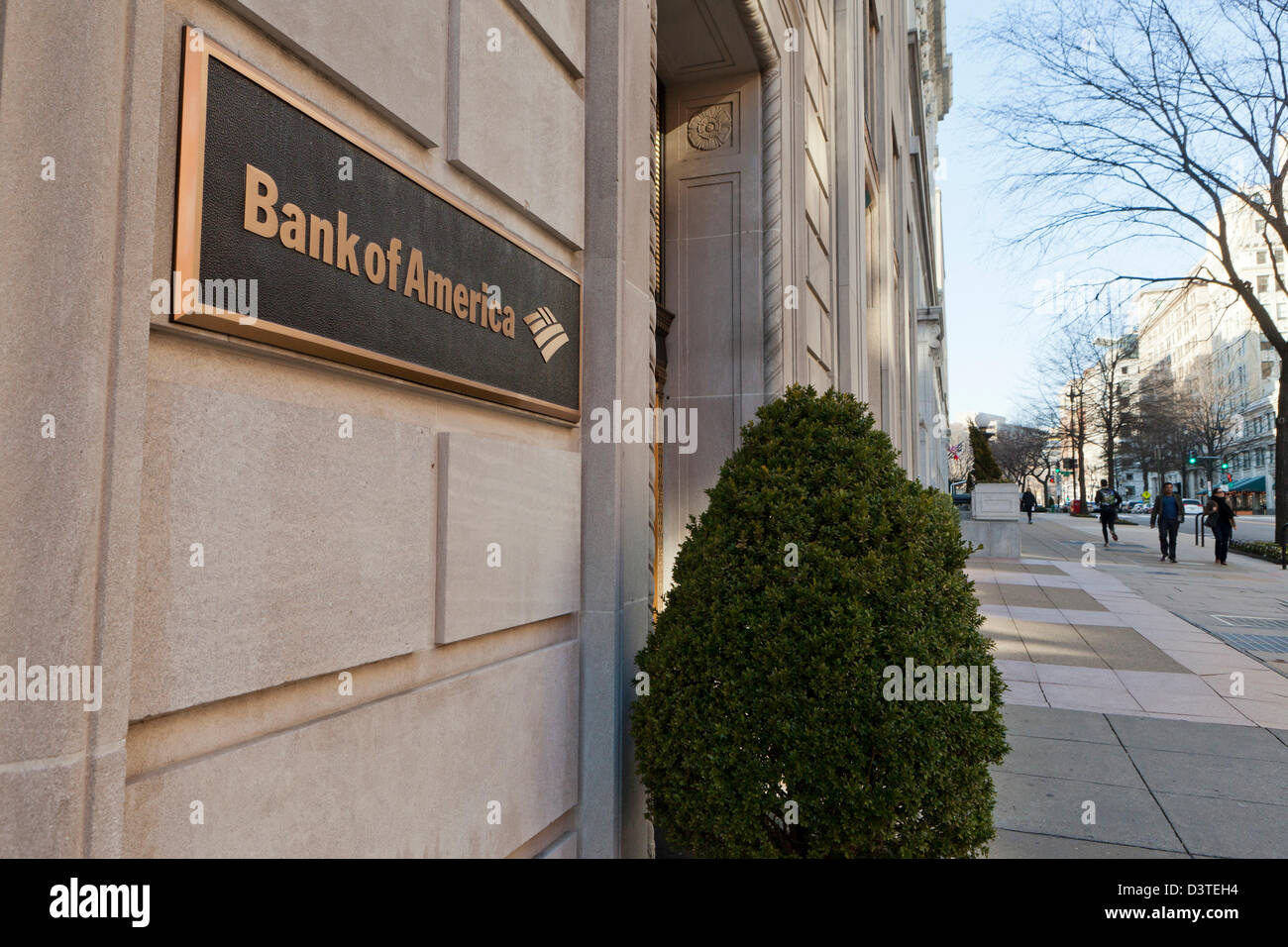 Bank of America Building - Washington, DC Stockfoto