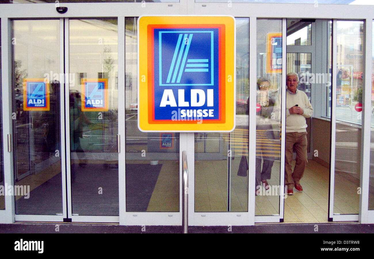 ALDI Suisse, Discounter, Supermarkt, Schweiz, Europa, schweizerisch,  europäisch Stockfotografie - Alamy