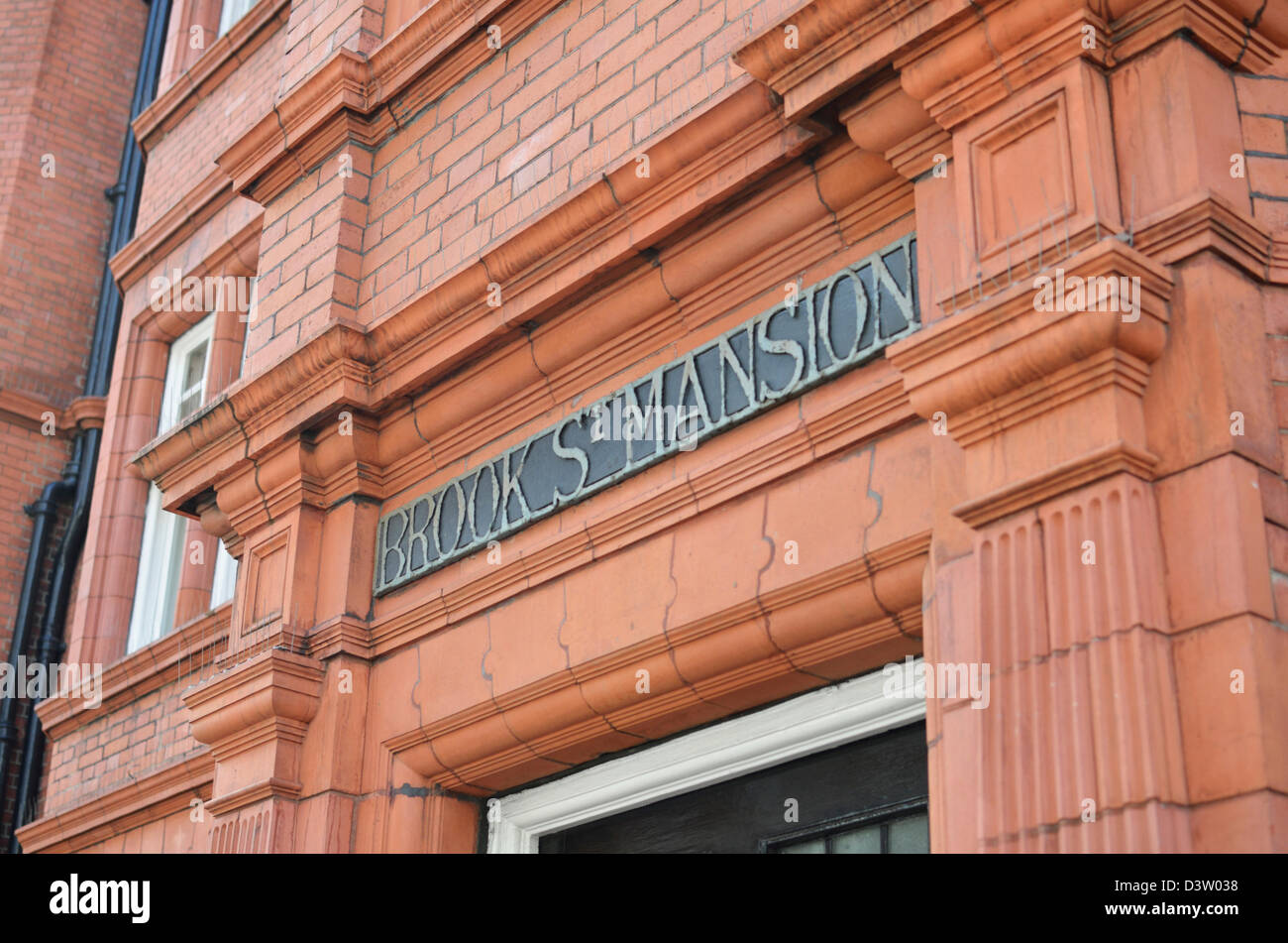Brook Street Villen in Davies Street, Mayfair, London, Großbritannien Stockfoto