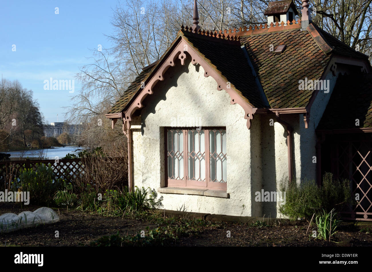 Canards Cottage, Hyde Park, London, UK Stockfoto