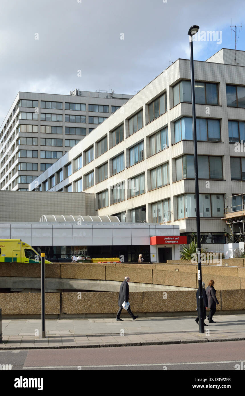St Thomas' Hospital, Westminster Bridge Road, Lambeth, London, UK Stockfoto