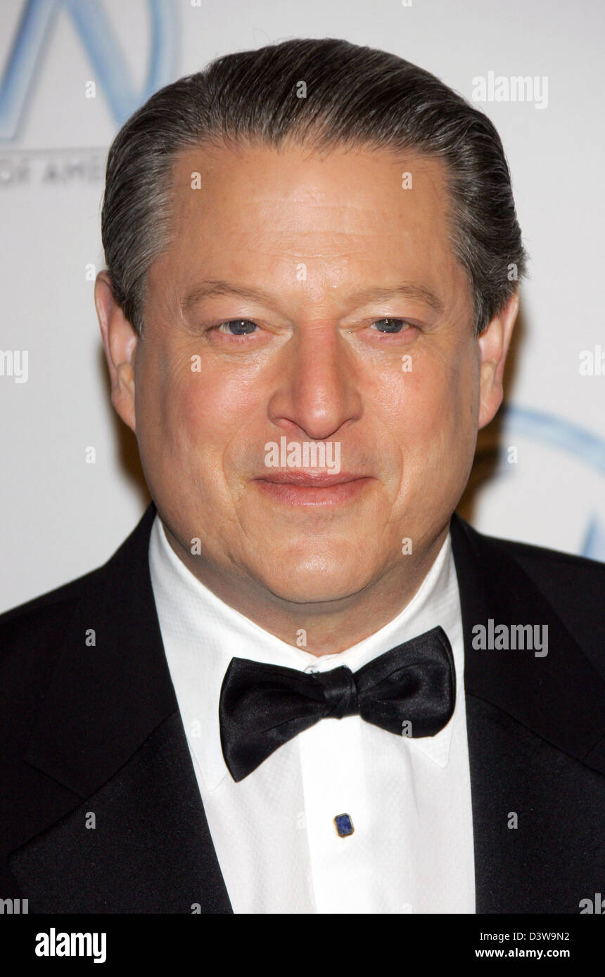 Al Gore ist bei der 18. jährliche Produzent Guild von Amerika Awards (PGA) am Hotel Century Plaza in Los Angeles, USA, 20. Januar 2007 abgebildet. Foto: Hubert Boesl Stockfoto