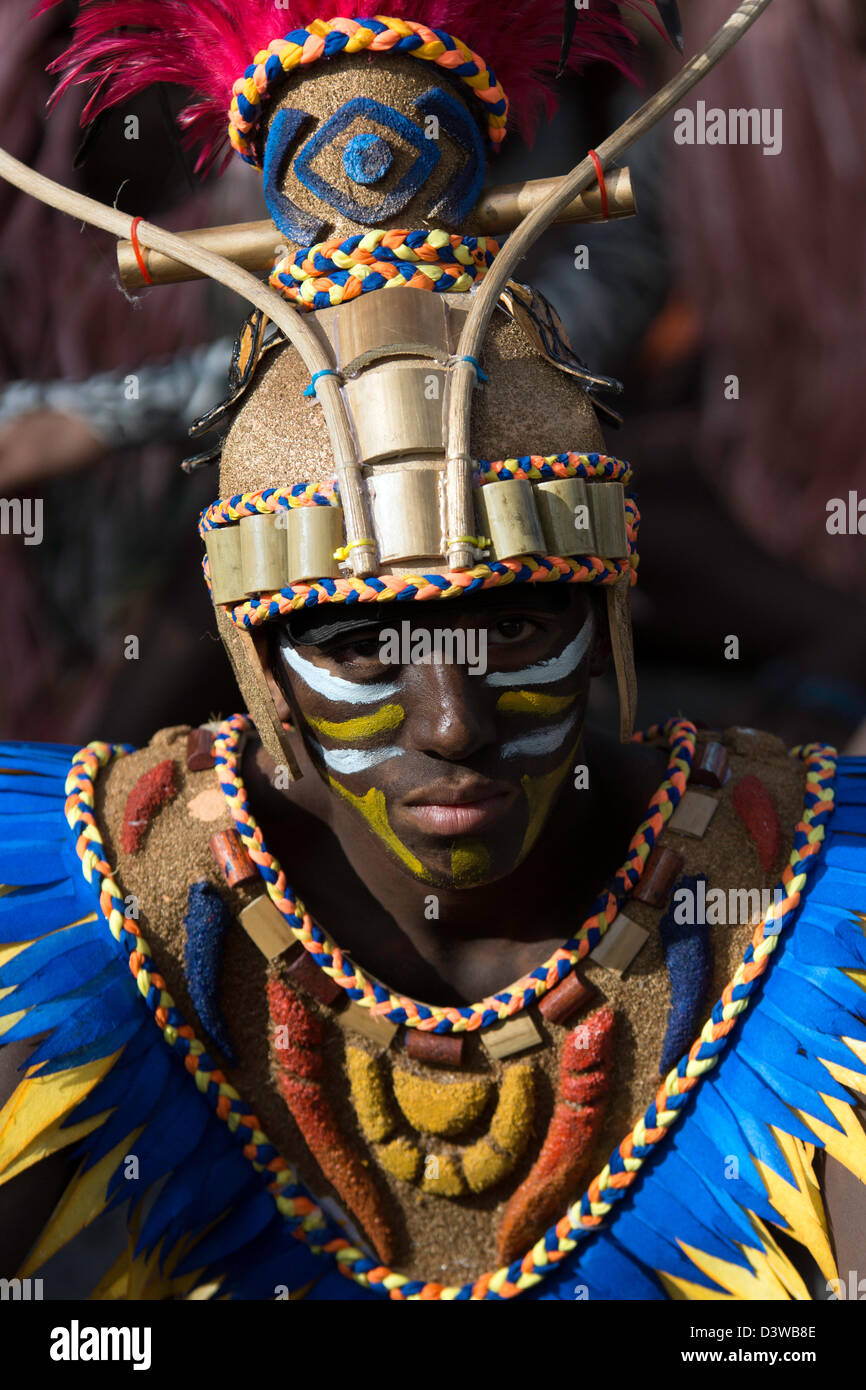 Dinayang Festival in IloIlo, Philippinen Stockfoto