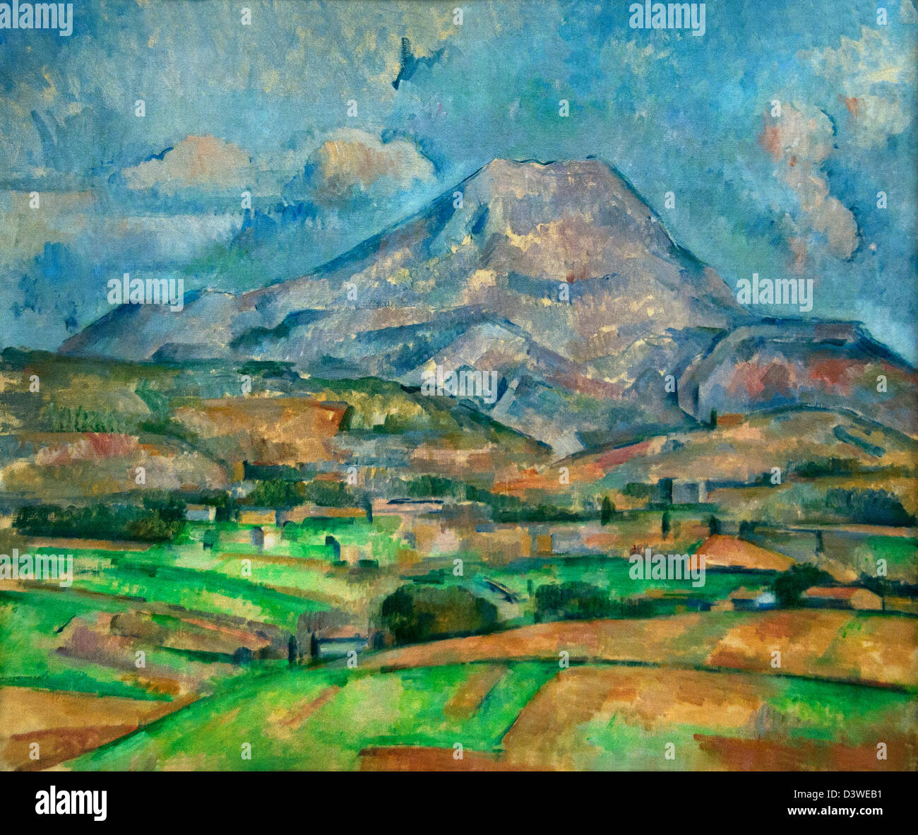 La Montagne (der Berg) Sainte Victoire) 1888 Paul Cézanne 1839 – 1906 Frankreich Französisch Stockfoto