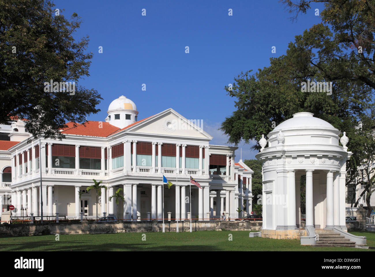 Malaysia, Penang, Georgetown, Supreme Court, Stockfoto