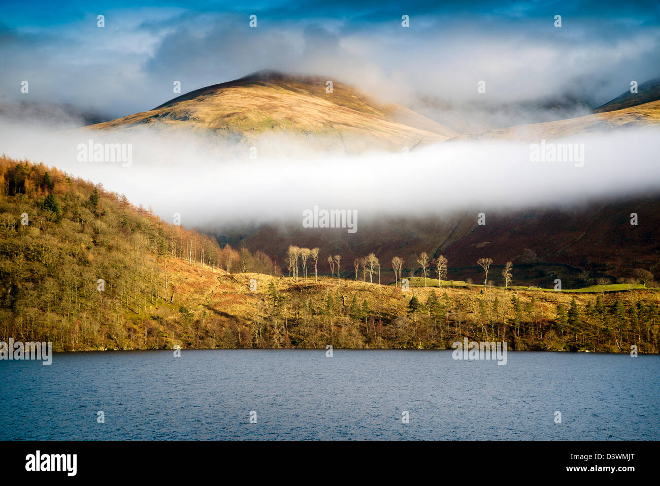 Thirlmere Reservoir, Lakedistrick, Nationalpark, Großbritannien, Nord-England, Stockfoto