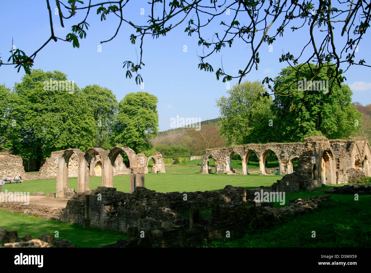Hailes Abbey (äh NT) Gloucestershire England UK Stockfoto