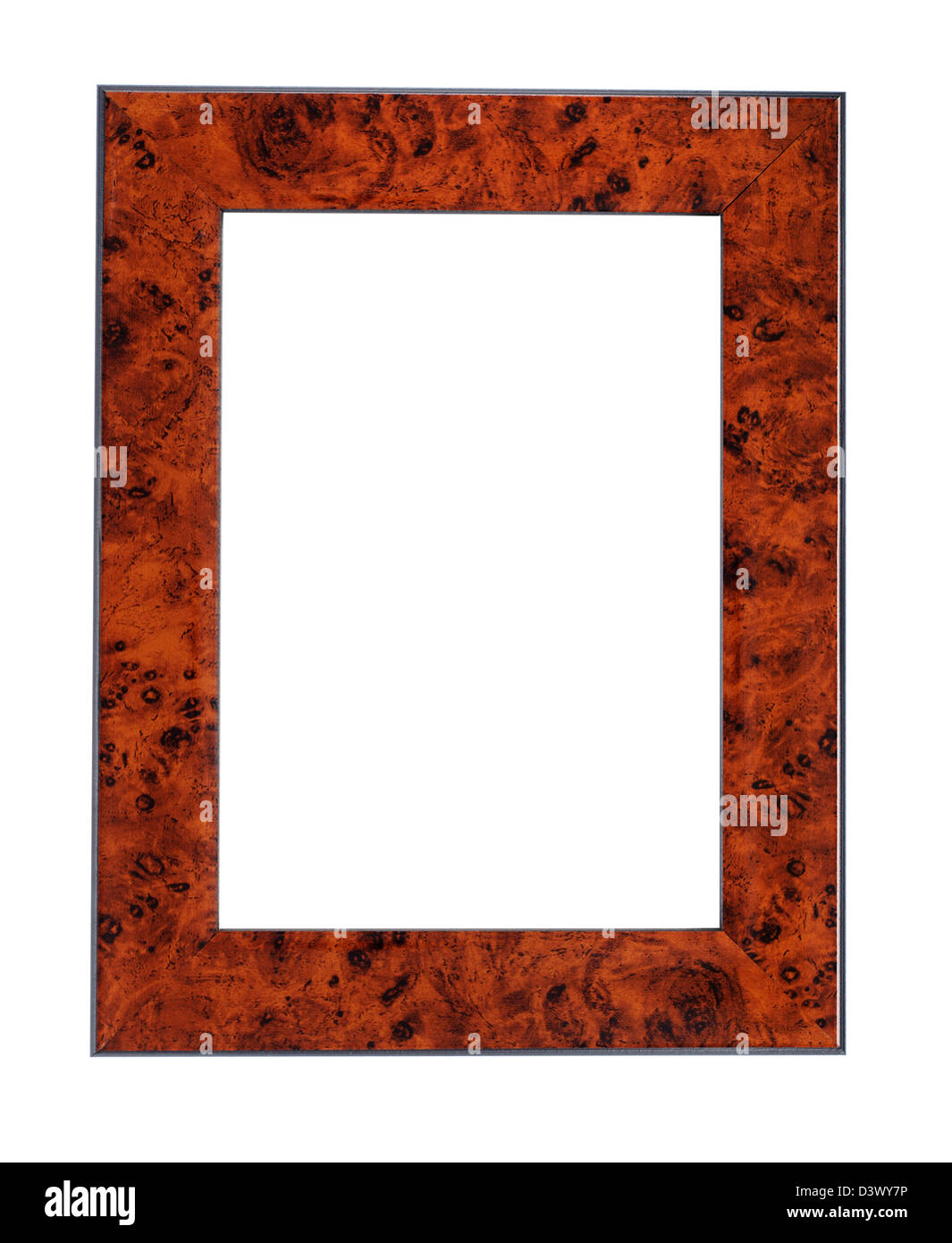 Holz Bilderrahmen Stockfoto