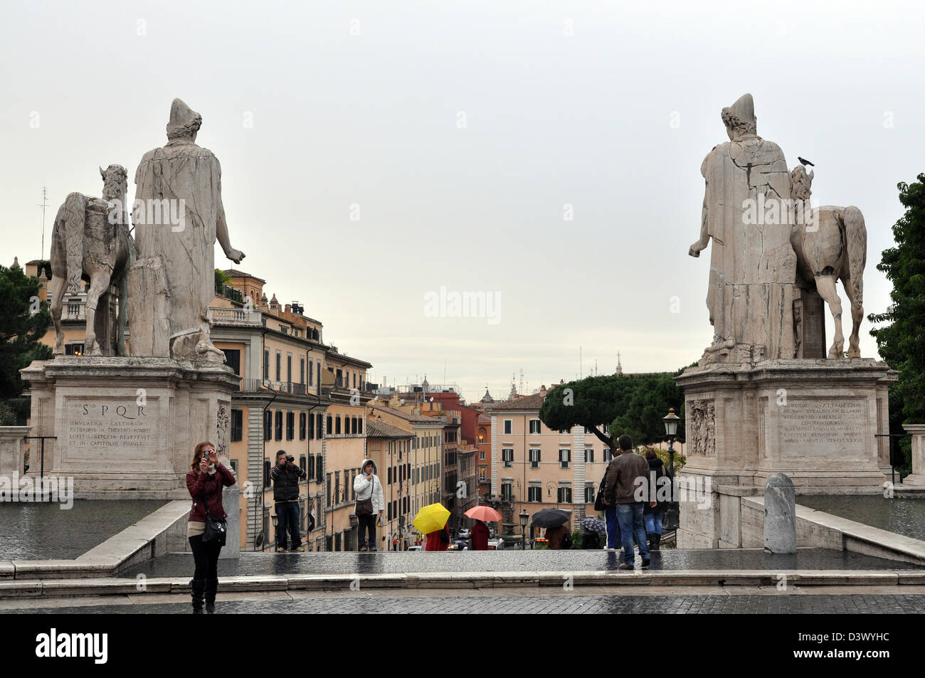 Kapitol, Rom, Italien Stockfoto