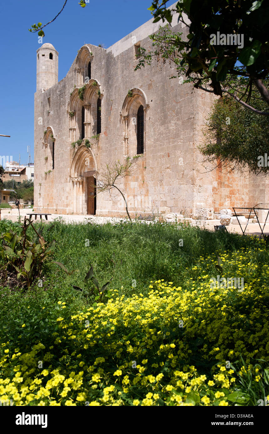 Der alten Kathedrale unserer lieben Frau von Tartus. Stockfoto